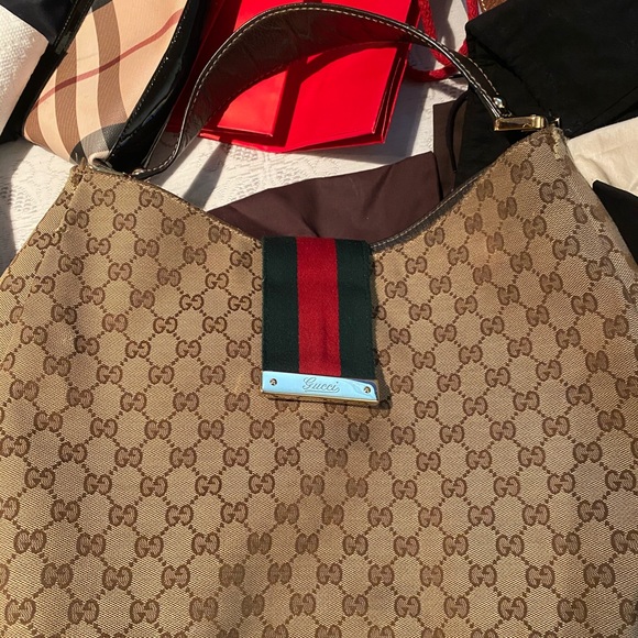 VINTAGE AUTHENTIC GUCCI SHOULDER BAG - Picture 1 of 4